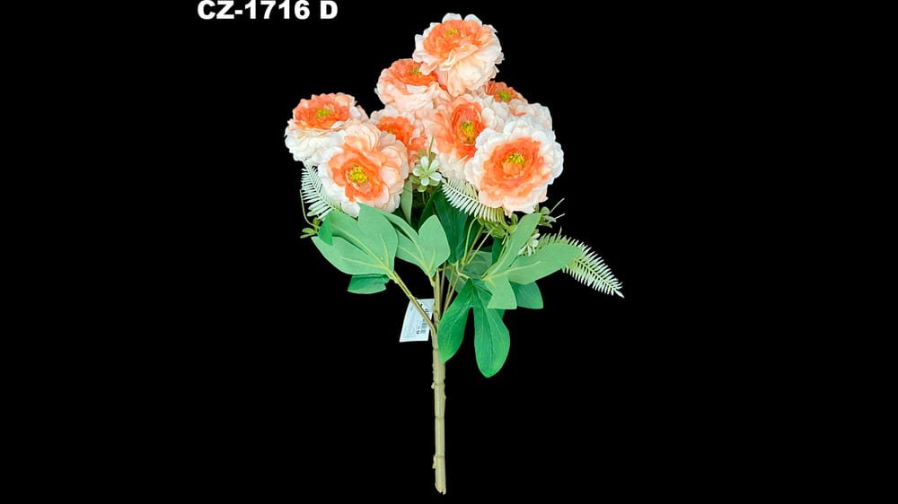 Ramo mediano de Ranunculus * 9. Flor mide 8 cm D