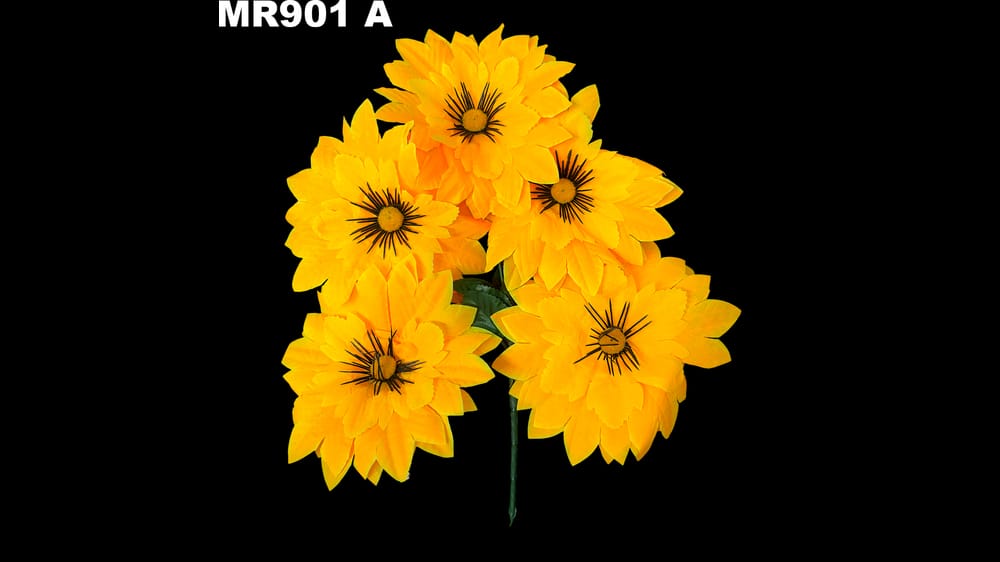 Ramito dhalia con pestañas *5. Flor de 16 cm A