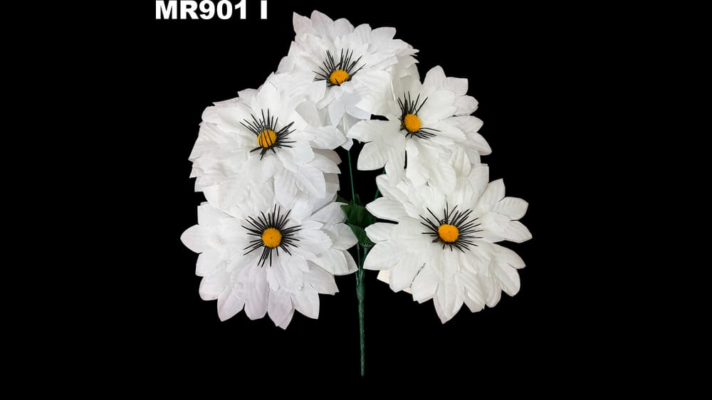 Ramito dhalia con pestañas *5. Flor de 16 cm I