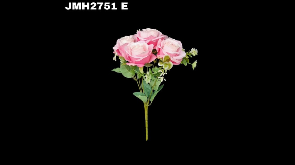 Ramo vintage de rosas *7. Mide 40 cm E