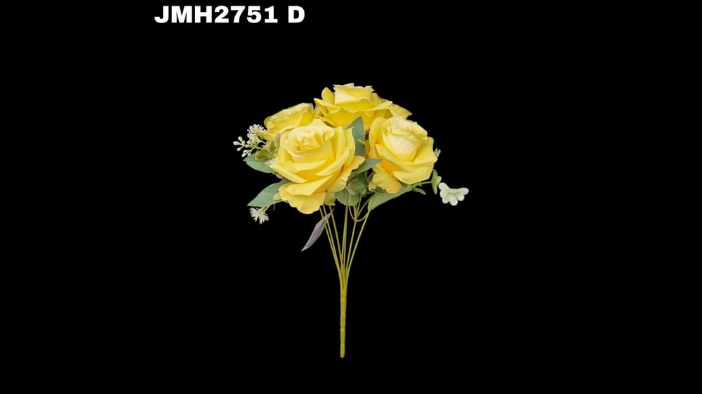 Ramo vintage de rosas *7. Mide 40 cm D 