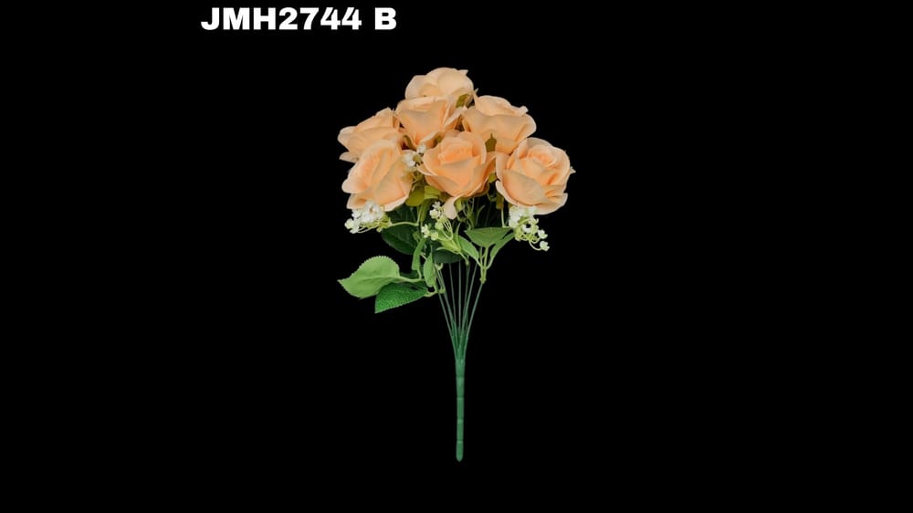 Ramo vintage de rosas *9. Mide 42 cm B