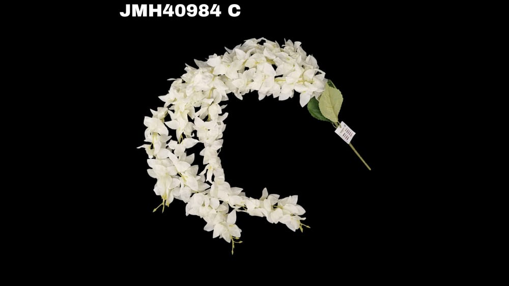 Colgante de hydrangea / hortencia *3 . Mide 1 metro C