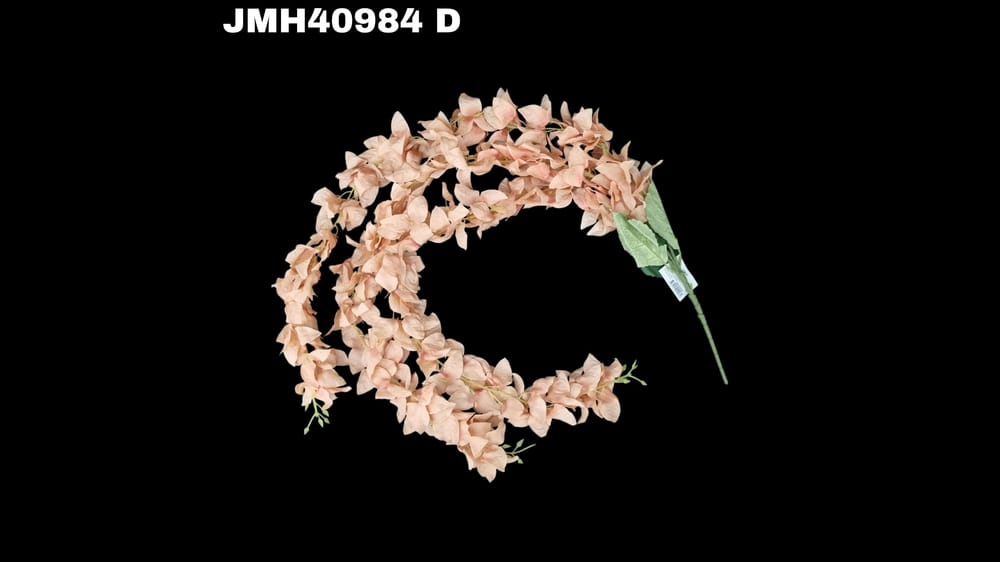 Colgante de hydrangea / hortencia *3 . Mide 1 metro D