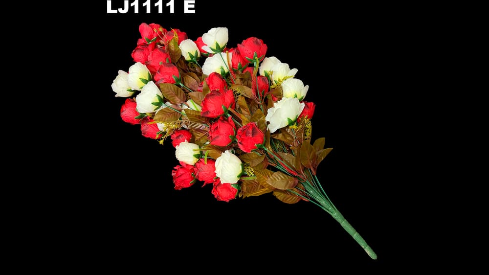 Ramo grande rosa gravada * 48 Mide 75 cm E