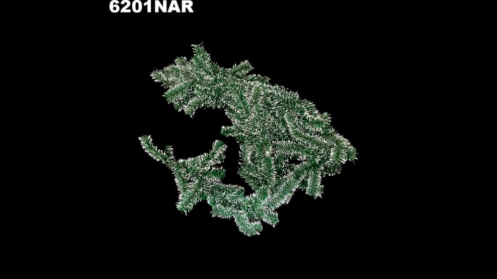 Guirnalda económica verde NEVADA 2.75M NAVI ARBOL 