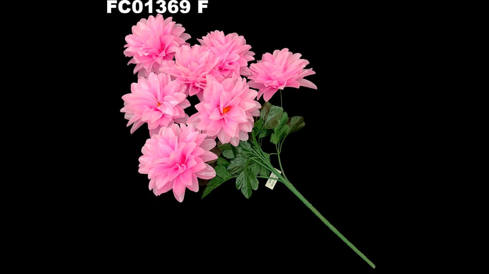 ramo alto de dhalia *7  Mide 70 cm F