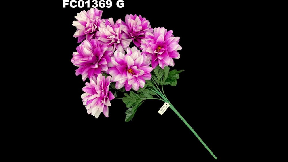 ramo alto de dhalia *7  Mide 70 cm G