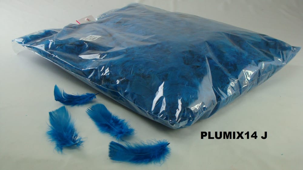 pluma plumix. ( pluma chica ) bolsa de 1/4 J