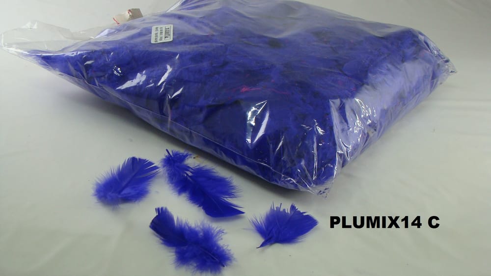 pluma plumix. ( pluma chica ) bolsa de 1/4 C