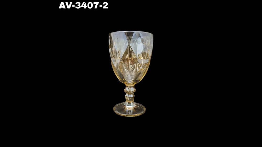 Copa vino color diamond 250 ml. Mide 16.5 cm CAJA CON 48 