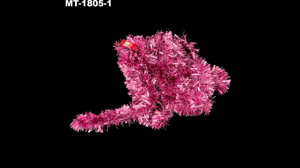 Escarcha metalica 6 cm aprox de ancho. Mide  metros de largo	 D