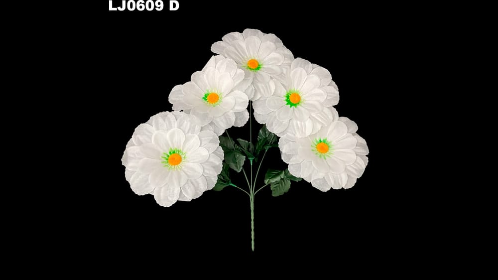 Ramito dhalia redondeada * 5. La flor mide 17 cm D