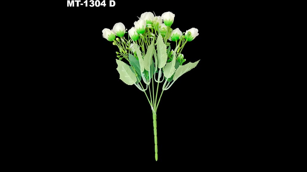 Ramito de gardenia con retoños vintage . Mide 30 cm D