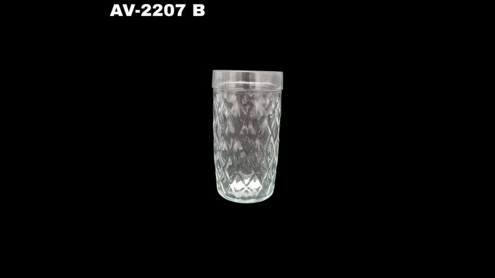 Vaso rombos grandes 250 ml. Mide 12 cm  PIEZA 