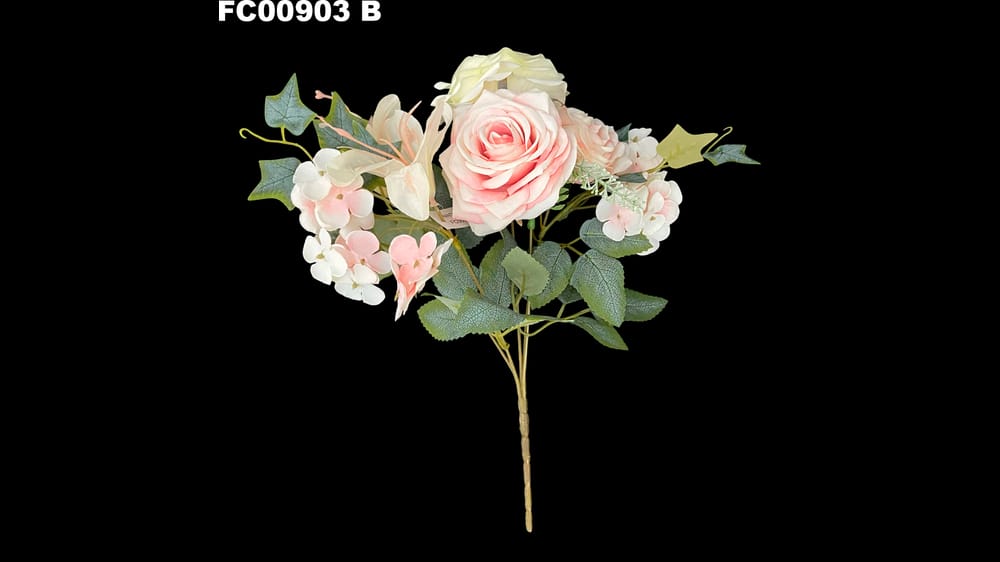 Ramo fino de rosa con lily B