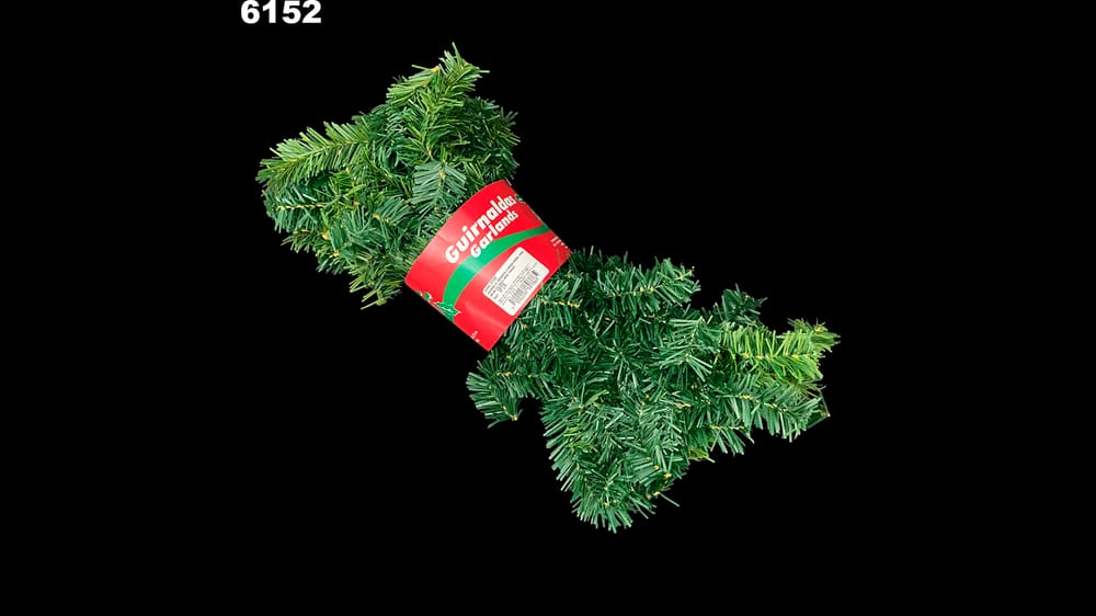 guirnalda verde no. 50 2.75 cm.Ancho 20 cm 