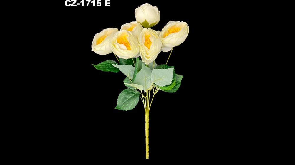 Ramo mediano de Camelia. Mide 40 cm. Flor de 8 cm E