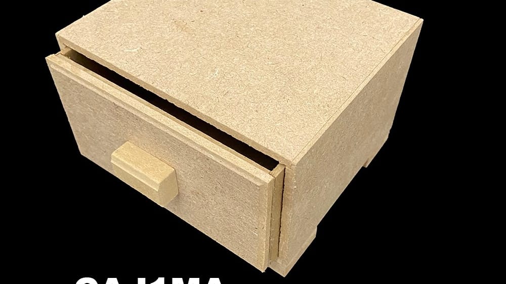 cajonera de 1 cajón MDF 