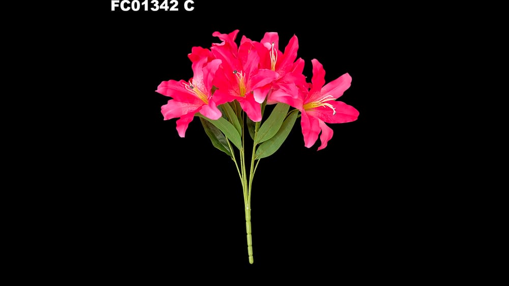 Ramo lily satinada *7 ( 62 cm)  C