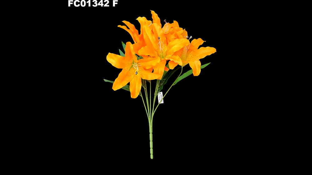 Ramo lily satinada *7 ( 62 cm)  F