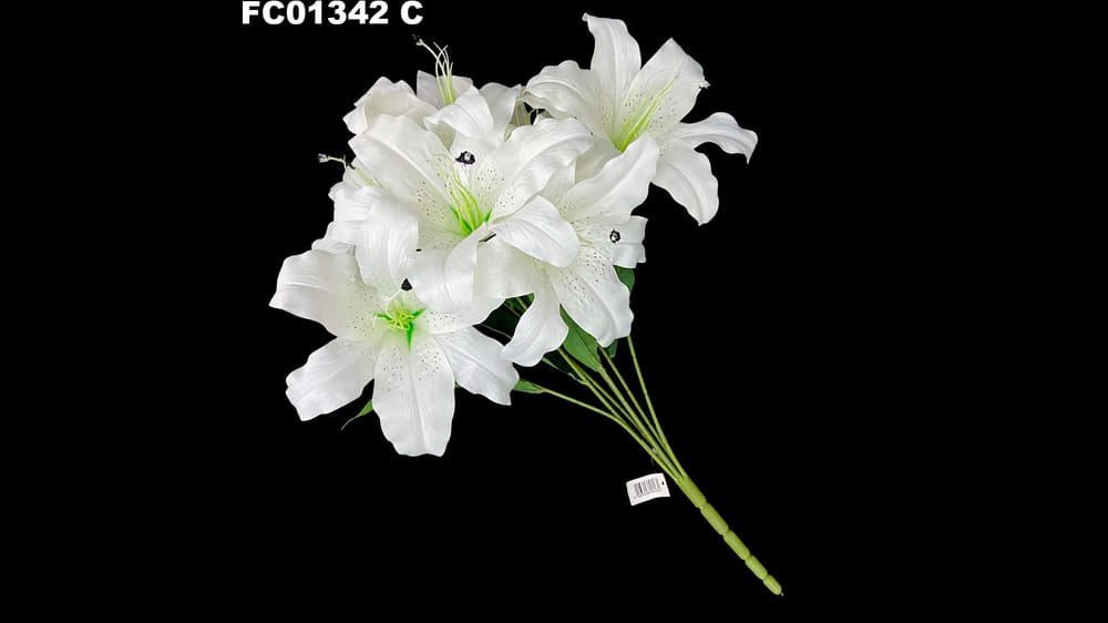 Ramo lily satinada *7 ( 62 cm)  C