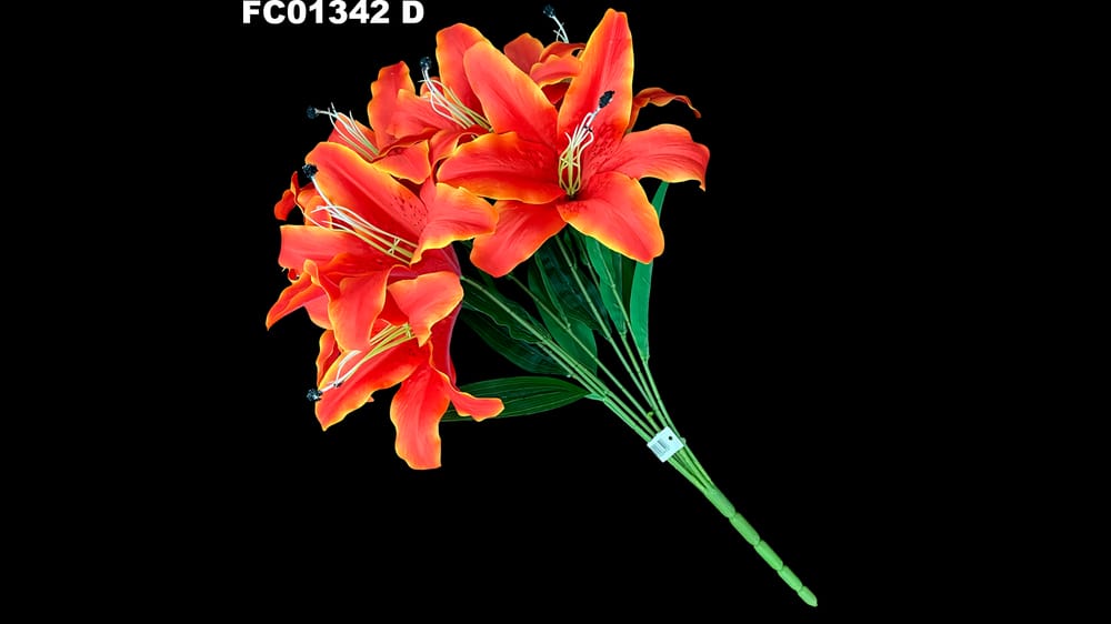 Ramo lily satinada *7 ( 62 cm)  D