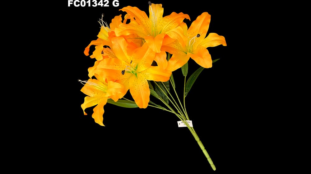 Ramo lily satinada *7 ( 62 cm)  G