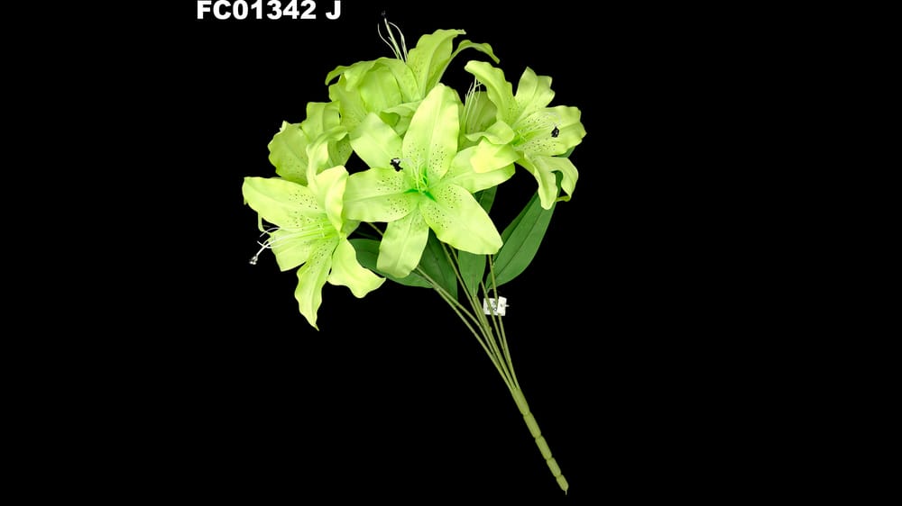 Ramo lily satinada *7 ( 62 cm)  J