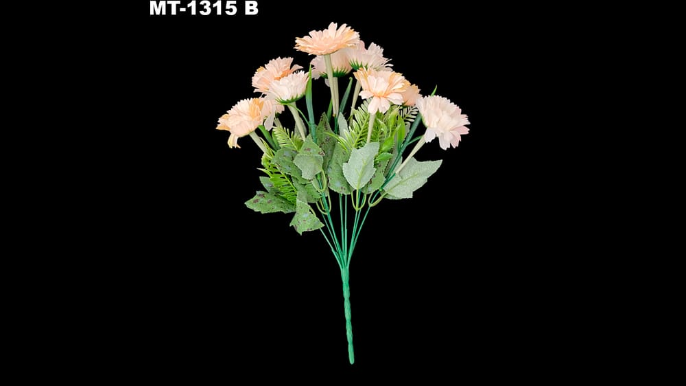 Ramo de mediano margaritas*10 vintage. Mide 38 cm B