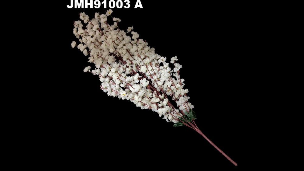 Vara flor de durazno grande . Mide 1 metro A