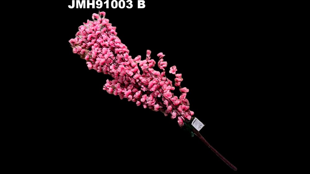 Vara flor de durazno grande . Mide 1 metro B