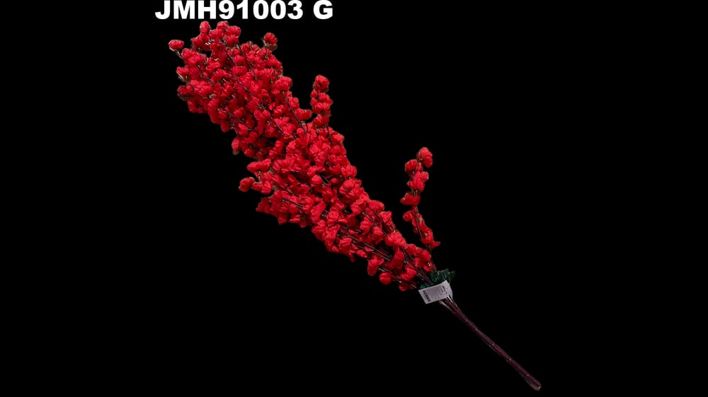 Vara flor de durazno grande . Mide 1 metro G