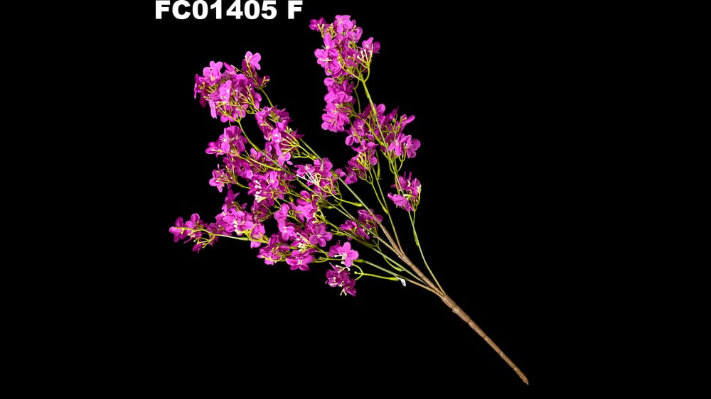 Ramo de flores "no me olvides" Mide 52 cm F