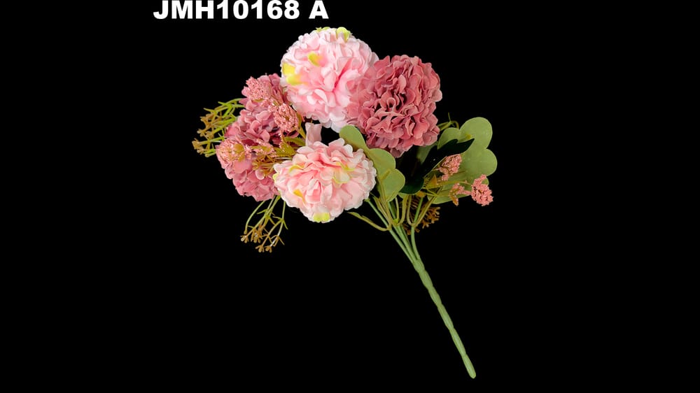 Ramito de claveles vintage. Mide 30 cm A
