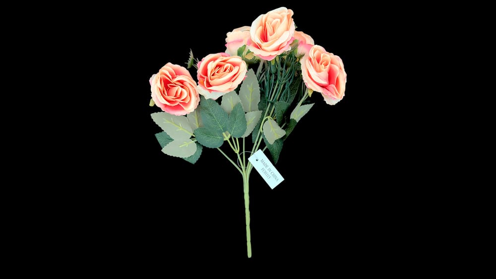 Ramito vintage de rosas *6. Mide 30 cm C