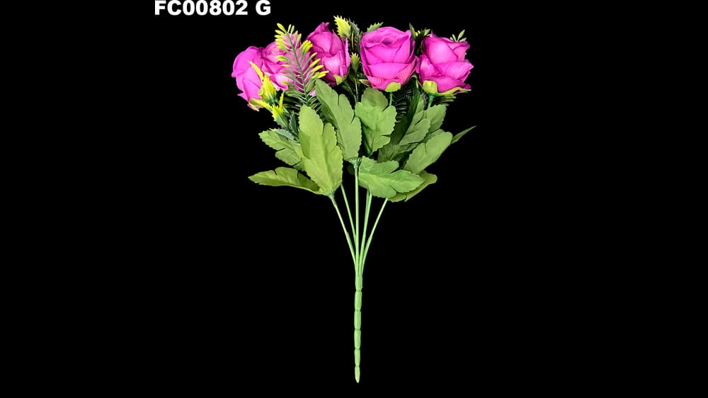 Ramo de rosas c/6 flores vintage G