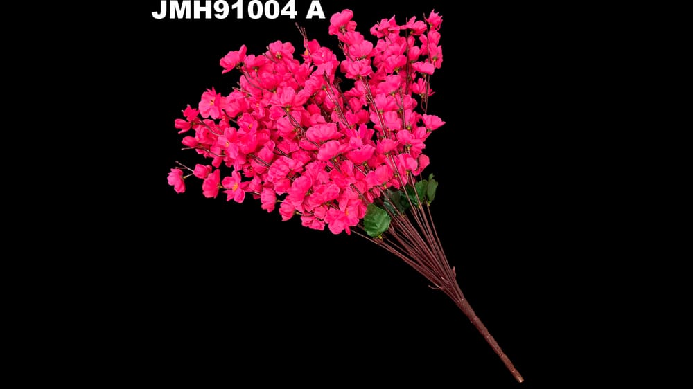 ramo flor de durazno *24. JMH Mide 60 cm A