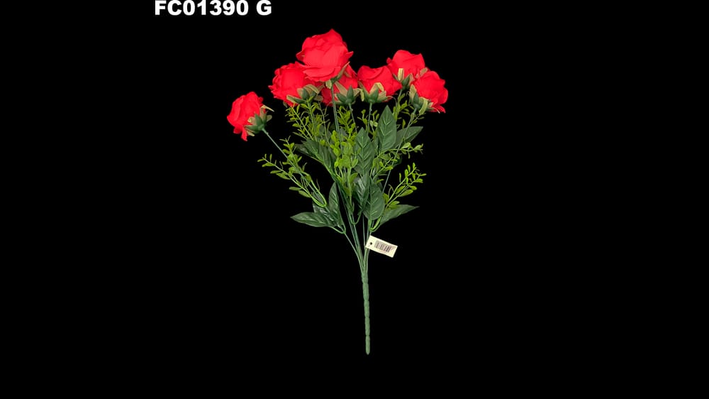 Ramo mediano de rosa *9. Mide 50 cm G