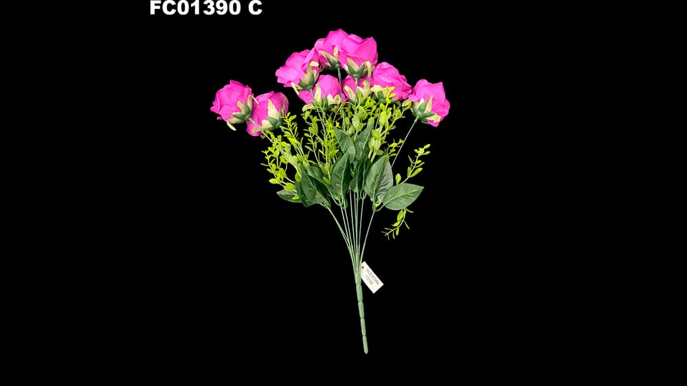 Ramo mediano de rosa *9. Mide 50 cm C