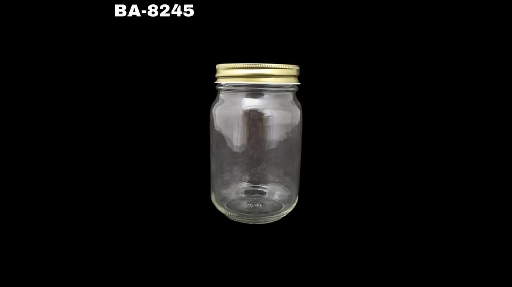 Tarro texano 480 ml con tapa rosca 14 cm de alto  PIEZA