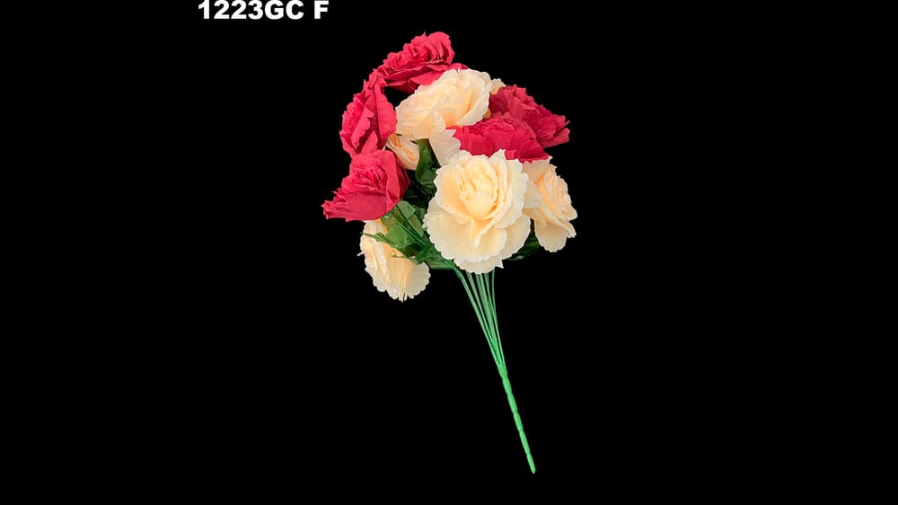 Ramo jumbo de rosal *12. Mide 65 cm F