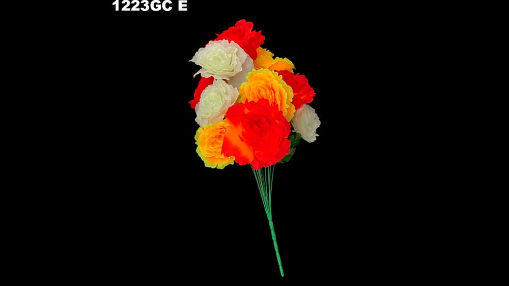 Ramo jumbo de rosal *12. Mide 65 cm E