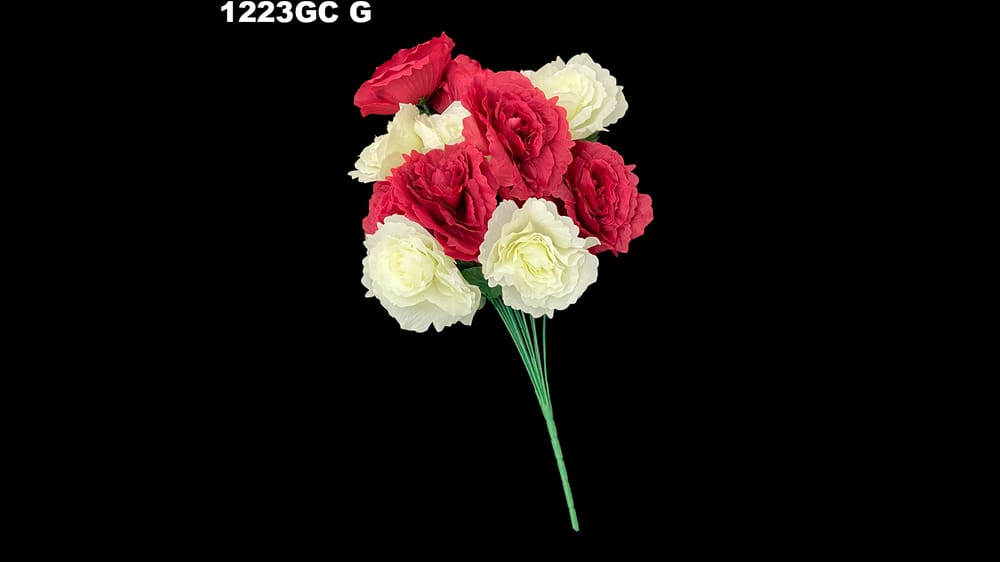 Ramo jumbo de rosal *12. Mide 65 cm G