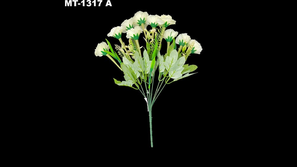 Ramo de mediano gardenias *10 vintage . Mide 40 cm A