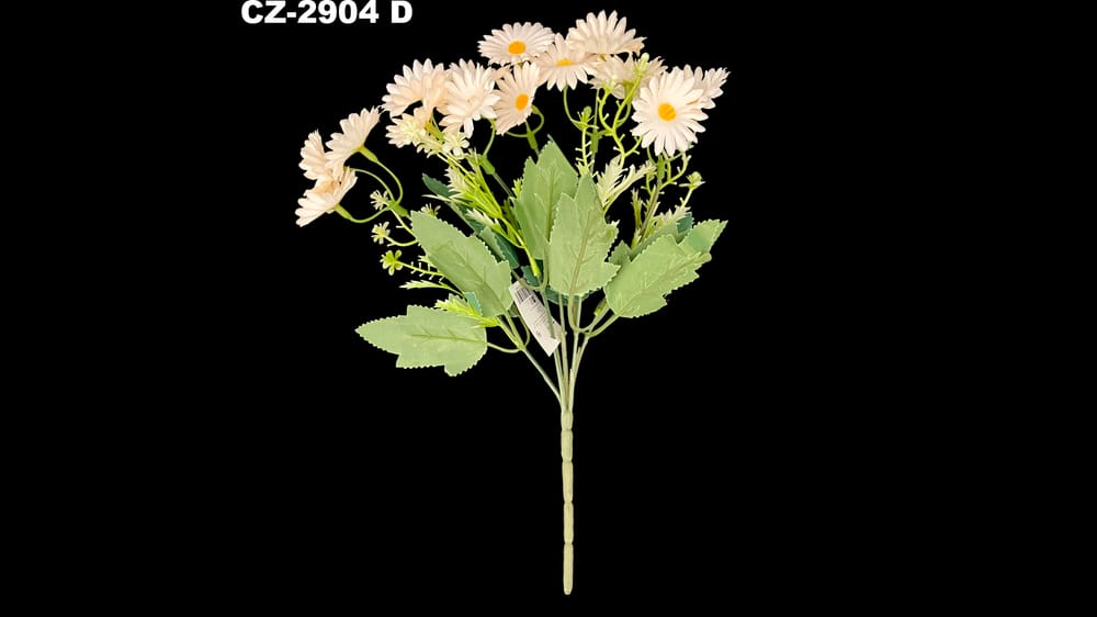 Ramito de margaritas *18 flores. Mide 28 cm D