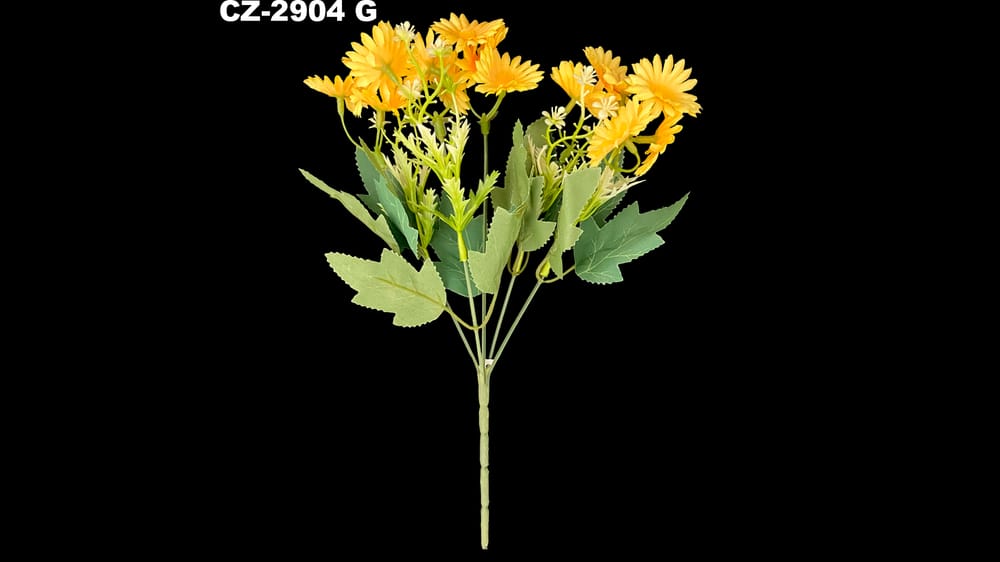 Ramito de margaritas *18 flores. Mide 28 cm G