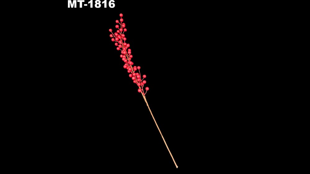 Vara de cerezas de 1 cm. Mide 75 cm		 