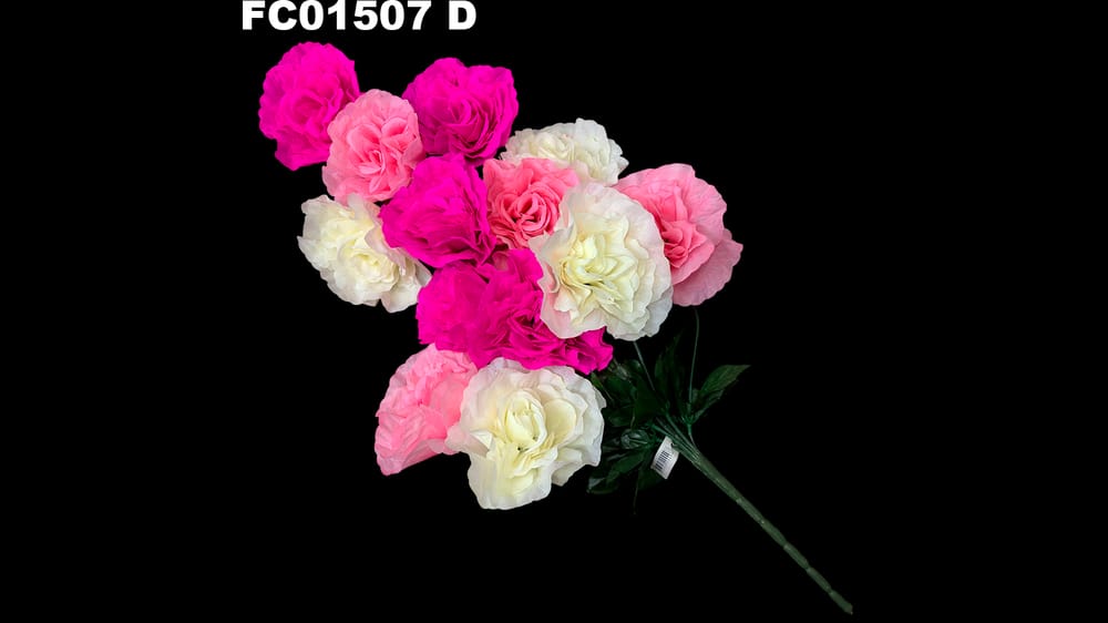 Ramo grande de rosa*7. flor de 15 cm D