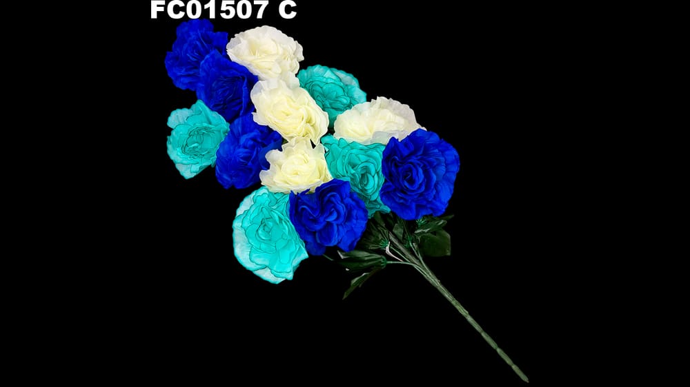 Ramo grande de rosa*7. flor de 15 cm C